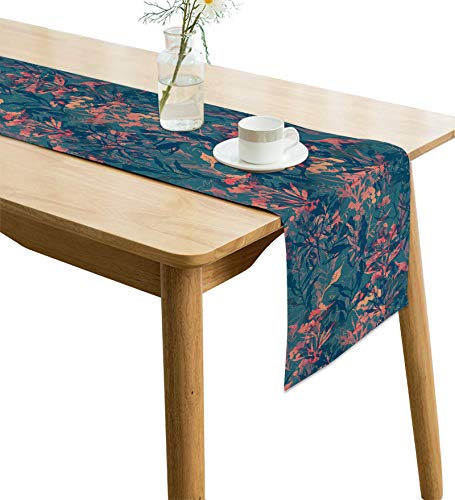 Image of Jute Table Runner Heat Resistant Dining Table Runner for 6 Seater 12 Inches x 72 Inches AATR0022