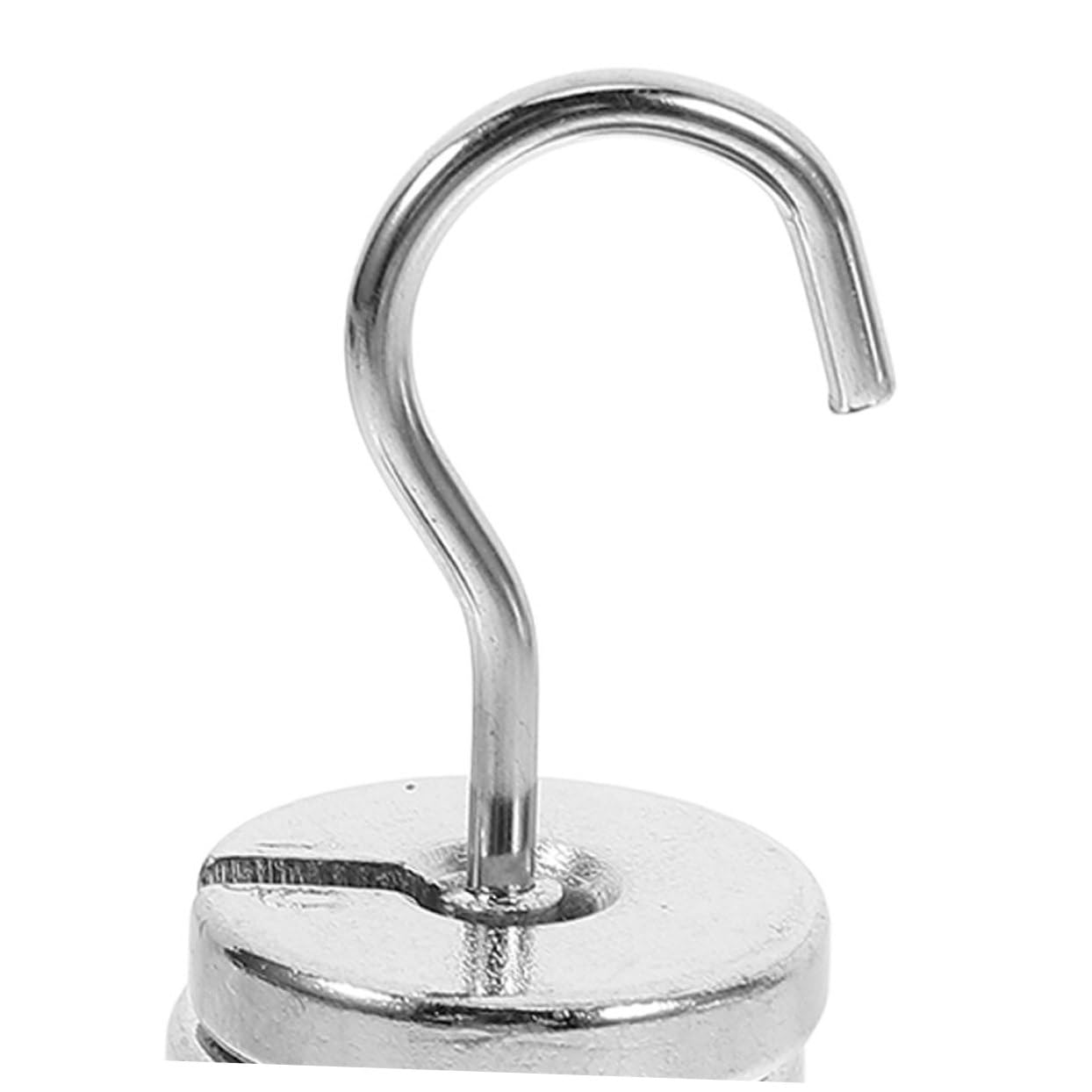 KICHOUSE 1 Set Slot Code Set Slotted Mass for Experiment Slotted Mass for Lab Slotted Mass Weights Metal Slotted Weights Slotted Weights with Hanger for Experiment Abs Silver