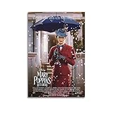 VZRSQZK Mary Poppins 2 Filmposter, dekoratives Gemälde, 