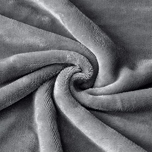 Image of BEDELITE Body Pillow Cover with Zipper, Gray, 20x54 Inch, 1 Pack