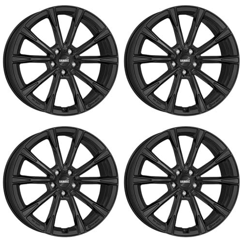4x Dezent alloy rims AR black 8.0Jx20 ET30 5x114.3 compatible with Infiniti Q50
