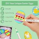 48 Couleurs Stylos acryliques de peinture Marqueurs de peinture, marqueurs acryliques premium pour papier de toile, bois, pierre, peinture rocheuse, parfait pour les projets scolaires, classe d'art, et DIY Artisans et artisans