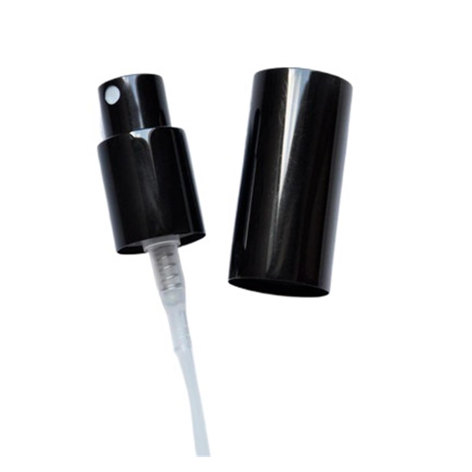 XIEHYA 10pcs Bottle Cap Sprayer Replacement Pump Nozzle Used For 18mm Spray For Bottles(Black spray)