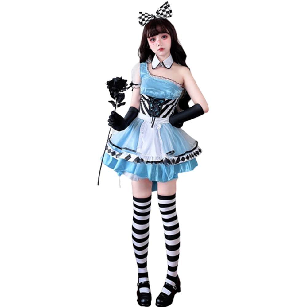 Amazon | [SSUPTEMBER2] アリス メイド服 洋館メイド コスプレ