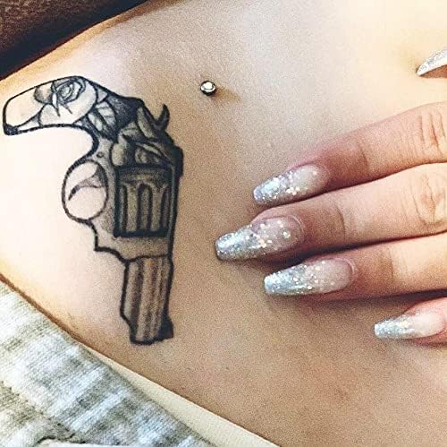 Miniatura 5 de PunkTracker Piercing dérmico de ópalo de acero inoxidable 316L para piercings dérmicos con rosca interna, kit de piercing dérmico