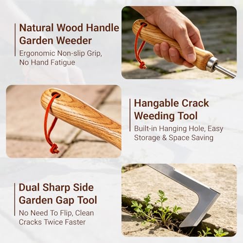 Herramienta de Jardinería para Malezas L-Shaped miniatura 3
