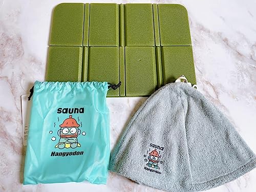 Hand Kyung Sauna Hat Sauna Mat