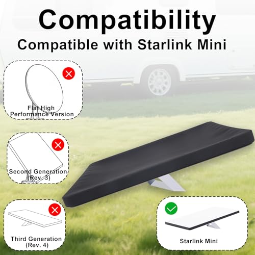 Funda de silicona para Starlink Mini con diseño duradero premium 5