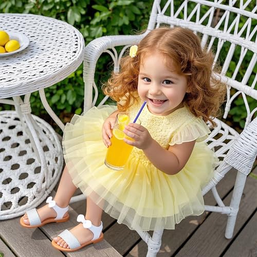 Image of Kiderence Toddler Girls Sandals Little Girls Kids Shoes Girls Sandals Toddler