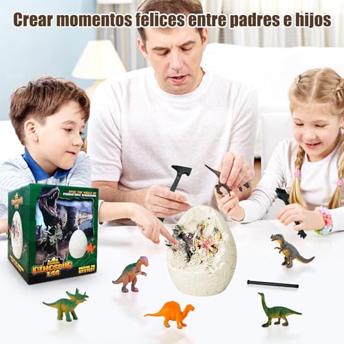 Preescolar, Toy huevos dinosaurios que crecen en agua Marca ULMLL (2)