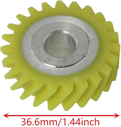 Miniatura 2 de ZCZQC W10112253 Reemplazo del engranaje helicoidal mezclador para mezcladores KitchenAid WPW10112253 4162897 4161531 4169830 1206513 AH1491159,