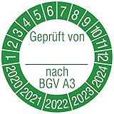 bgv a3 prüfung was muss geprüft werden Zeitraum: 2020-2024 - Ideal zur Kontrolle von Prüfterminen bei längeren Prüfintervallen