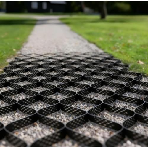 25ft x 8ft 3-Inch HDPE Heavy Duty Ground Grid. for driveways, Par...