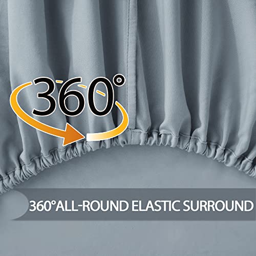 Queen Sheet Set - Luxury 4 Piece Microfiber Bed Sheets For Queen Size Bed, 18-21 Inch Extra Deep Pocket, Hotel Cooling Bedding Sheets And Pillowcases, Breathable Wrinkle Free Oeko-Tex Sheets #TOP4