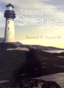 Hardcover Introduction to Management Science Book