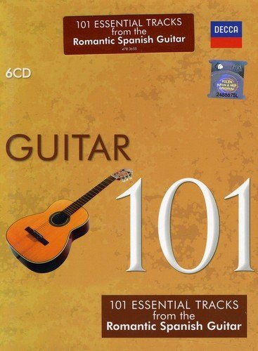 Guitar 101 coffret 6 CD de divers interpretes pour apaiser votre esprit au quotidien