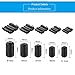 Topnisus [Pack of 10] Clip-on Ferrite Core Ring Bead Anti-Interference High-Frequency Filter RFI EMI Noise Suppressor Cable Clip (3mm Inner Diameter)