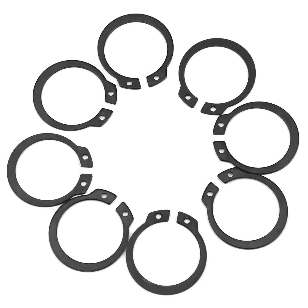 Duo Clips ANSIEDIO E-clips Anneau De Retenue Bagues D'arrêt Circlips C-clips Circlips Interne (￠68mm, 2 Pcs Serre Clips
