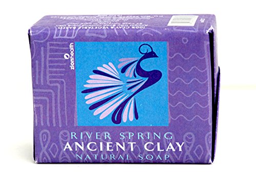 Zion Health Clay Bar Soap, River Spring, 10.5 Ounce