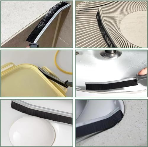 Qullex Çok Amaçlı Multi İnce Temizlik Fırçası Derz Arası Mutfak Banyo Lavabo Detay Temizleme Fırçası - Görsel 5