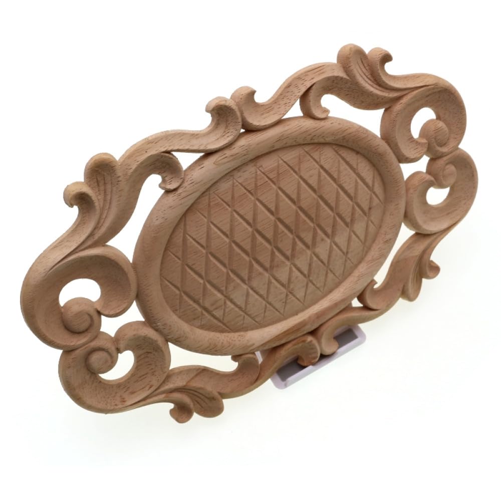 Accesorios para muebles de madera LVTFCO decorativos con relieve floral para puertas