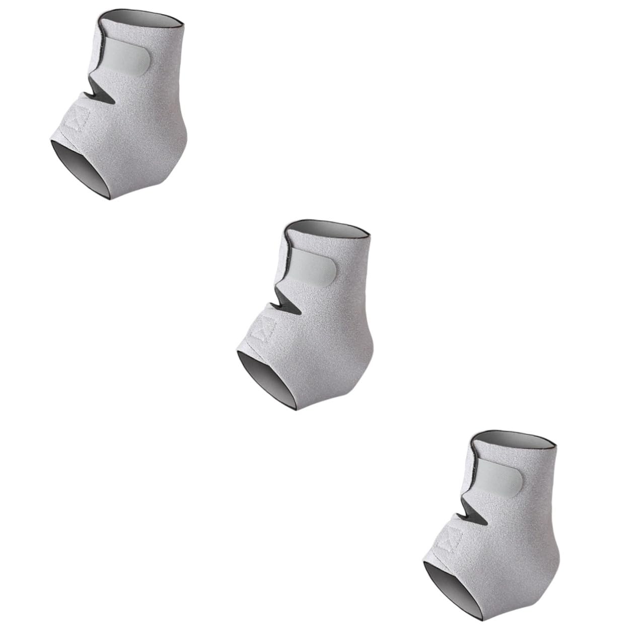 NOLITOY 3pcs Ankle Sleeve Sports Ankle Protector Nylon Material Compression Brace Comfortable Fit