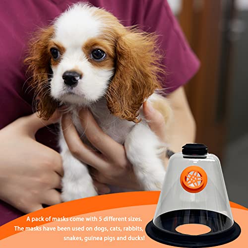 Prcmisemed [For Veterinarians] Oxygen Therapy Rescue Mask Set For Dogs Or Cats, Can Be Used For Various Animals #TOP29