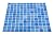 Tenedos Blue Recycled Glass Mosaic Tile Square 7/8 Inch Pattern for Kitchen Backsplash, Swimming Pool Tile, Bathroom Wall, Accent Wall (Not Peel and Stick Tile) (Box of 10 Sheets, Capri Blue)