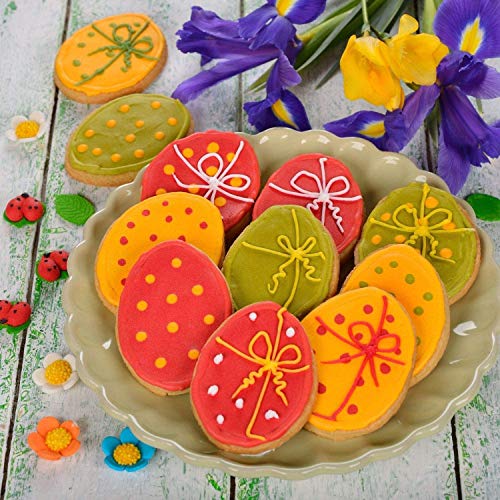 Easter 10 Pcs Flower Butterfly Shamrock Clover Chick Carrot Egg Bunny Rabbite Cross Shapes Cookie Cutter #TOP6