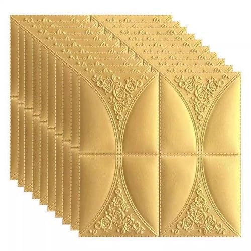 Paneles de azulejos de techo PVC 3D autoadhesivos revestimiento decorativo pared interior 50 unidades 2