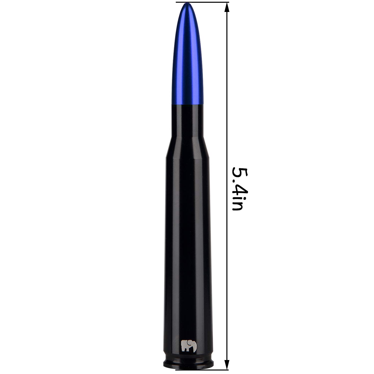 ONE250 Bullet Style Antenna, Compatible with Chevy & GMC Trucks All Models - Will fit Any Chevrolet Silverado, Chevrolet Colorado, GMC Sierra or Denali (Blue)