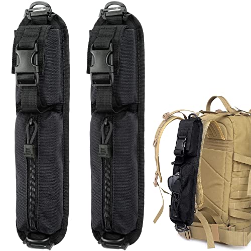 WYNEX Tactical Molle Zubehörtasche, Rucksack Schultergurt Tasche Schulterband Zusätzliche Tasche Multifunktionale Tasche für Jagdwerkzeuge