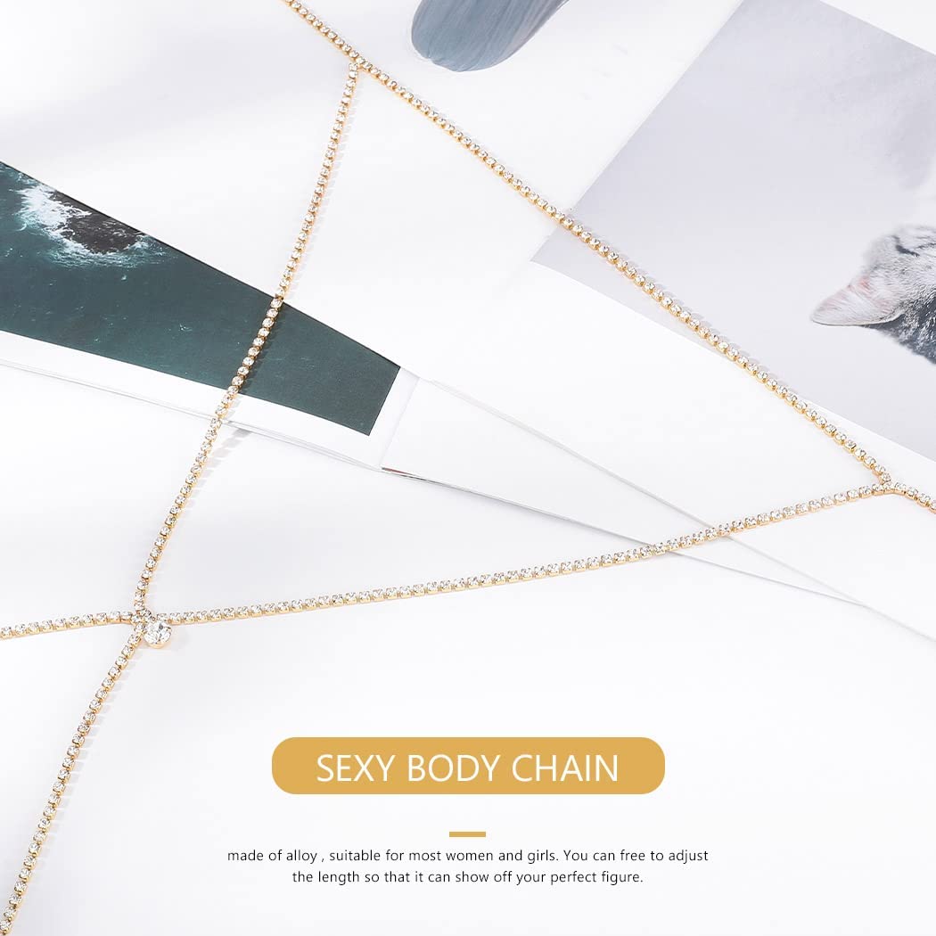 Reggiseno a catena Boho Crystal Catene Bikini in Italy Ubuy