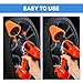 Hovom 5PCS Car Wheel Hub Drill Buffing Sponge Pads Kit, Car Polishing Foam, Sponge Buffing Cone and Polishing Ball Set, Wheel Cleaning Tools Polishing Pads for Drill Attachment (5PCS)