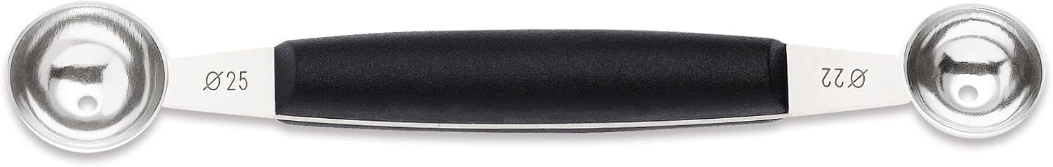 Giesser Since 1776 - Made in Germany - Potato Spoon, Stainless Steel, Form, Garnish, 22 mm and 25 mm, Decoration, 8252