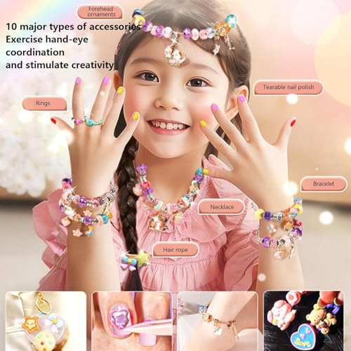 Kit de fabricación de pulseras el regalo ideal para cumpleaños infantiles 4