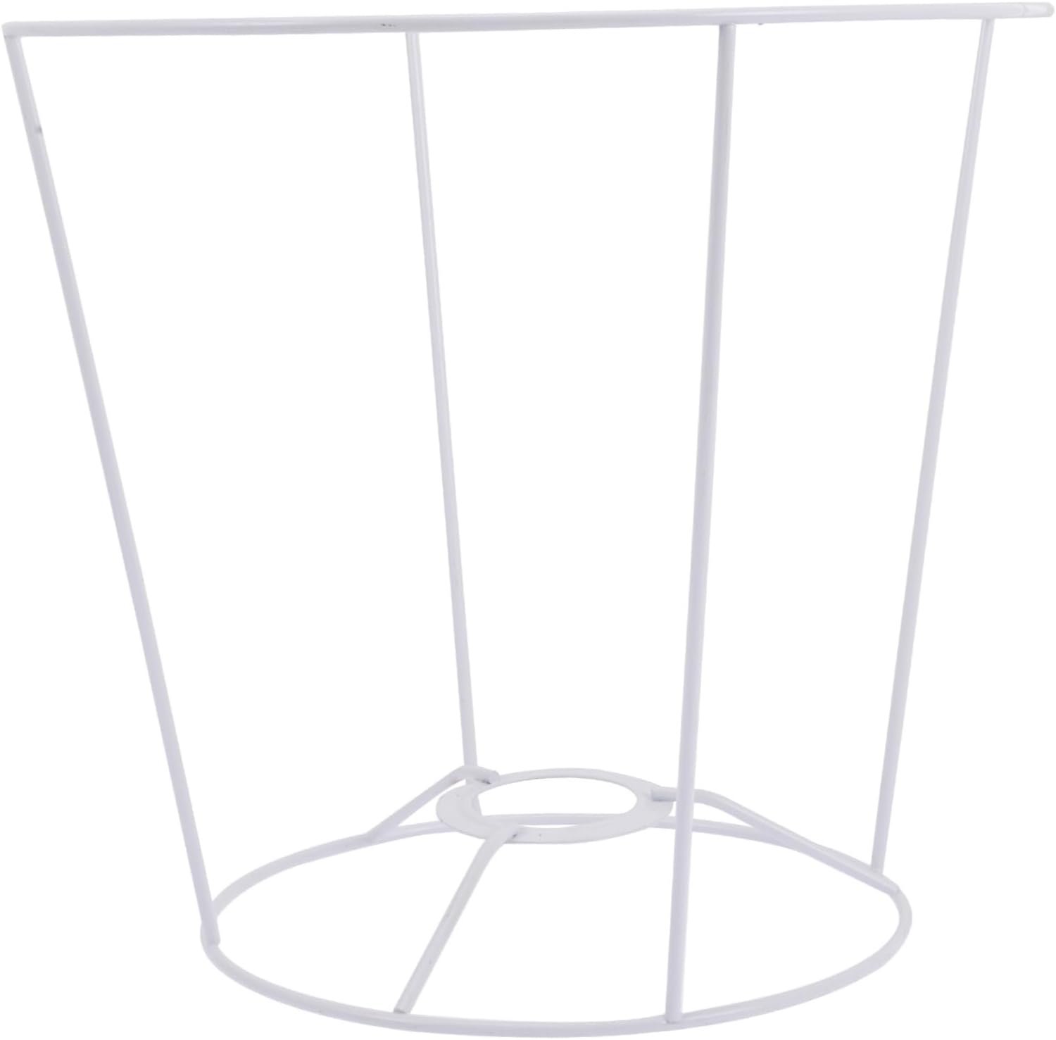 Iron Lampshade Frame for Table and Ceiling Lamps Versatile Decorative Light Fixture Support for Home Cafe Office and Stylish Design Compatible Height