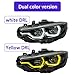 For 2013-2020 BMW 4 Series M4 F32 Headlight Assembly F82 F36 Upgraded High-end LED Headlights Dynamic Turn Signal Lights(2013-2015 8 pins)