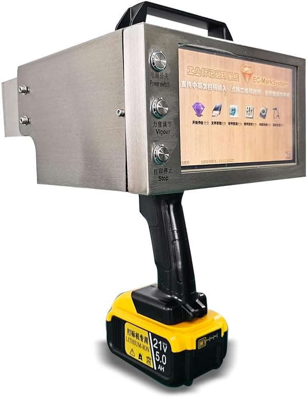 Handheld Metal Engraving Machine, Vin Number Marking Machine, Metal Stamping Machine for Marking Code, Serial Number, Letter, Logo