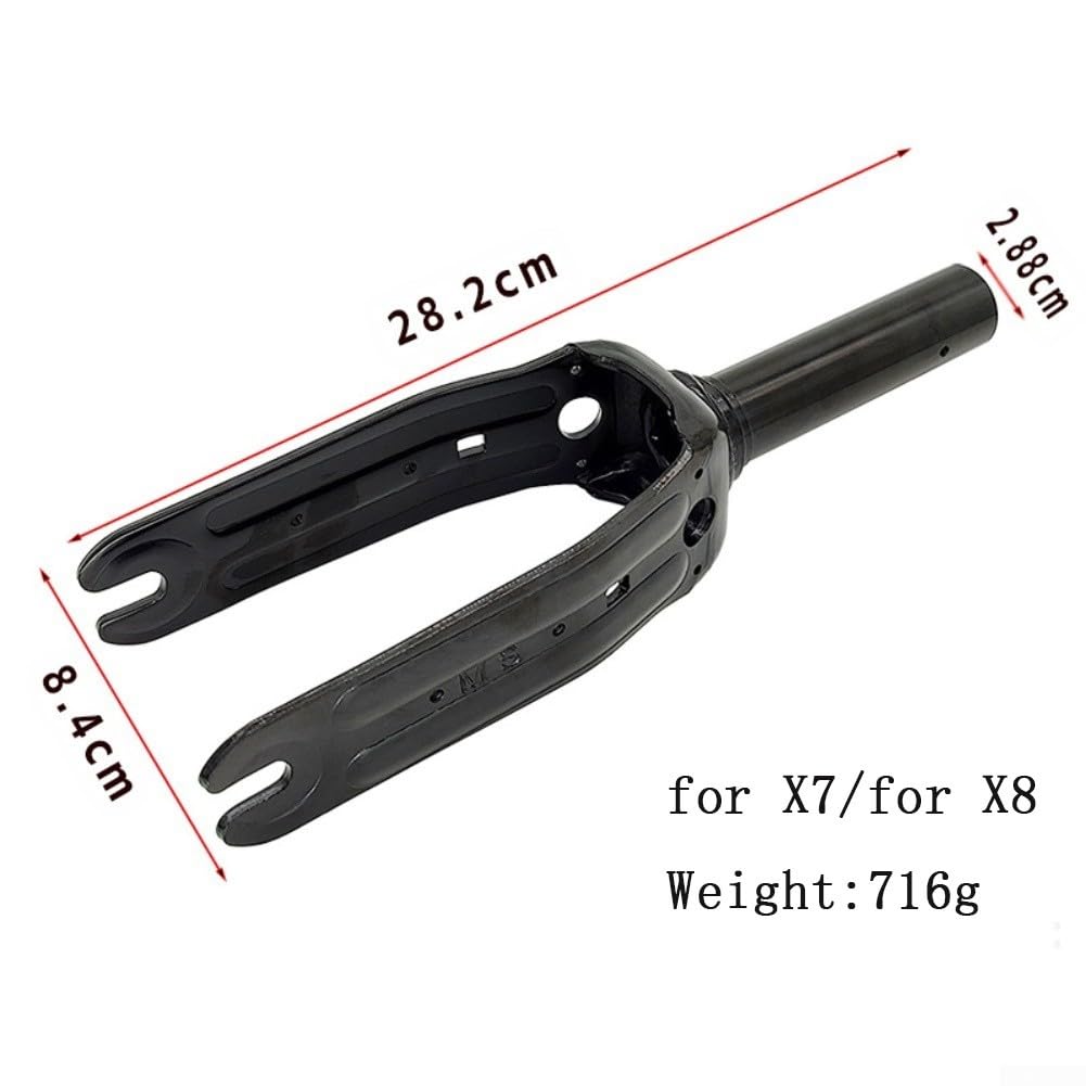 Fourche de trottinette en métal 37 cm pour HX pour X7 X8 pour modèles X9
