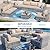 Shintenchi 7 Pieces Outdoor Patio Sectional Sofa Couch, Silver PE Wicker Furniture Sets, Patio Conversation Sets with Washable Cushions Glass Coffee Table for Garden, Poolside, Backyard, Khaki
