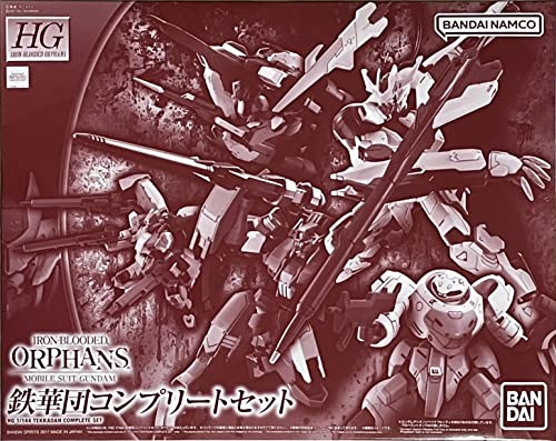BANDAI HG 1/144 Mobile Suit Gundam Tekkadan Set miniatura 1