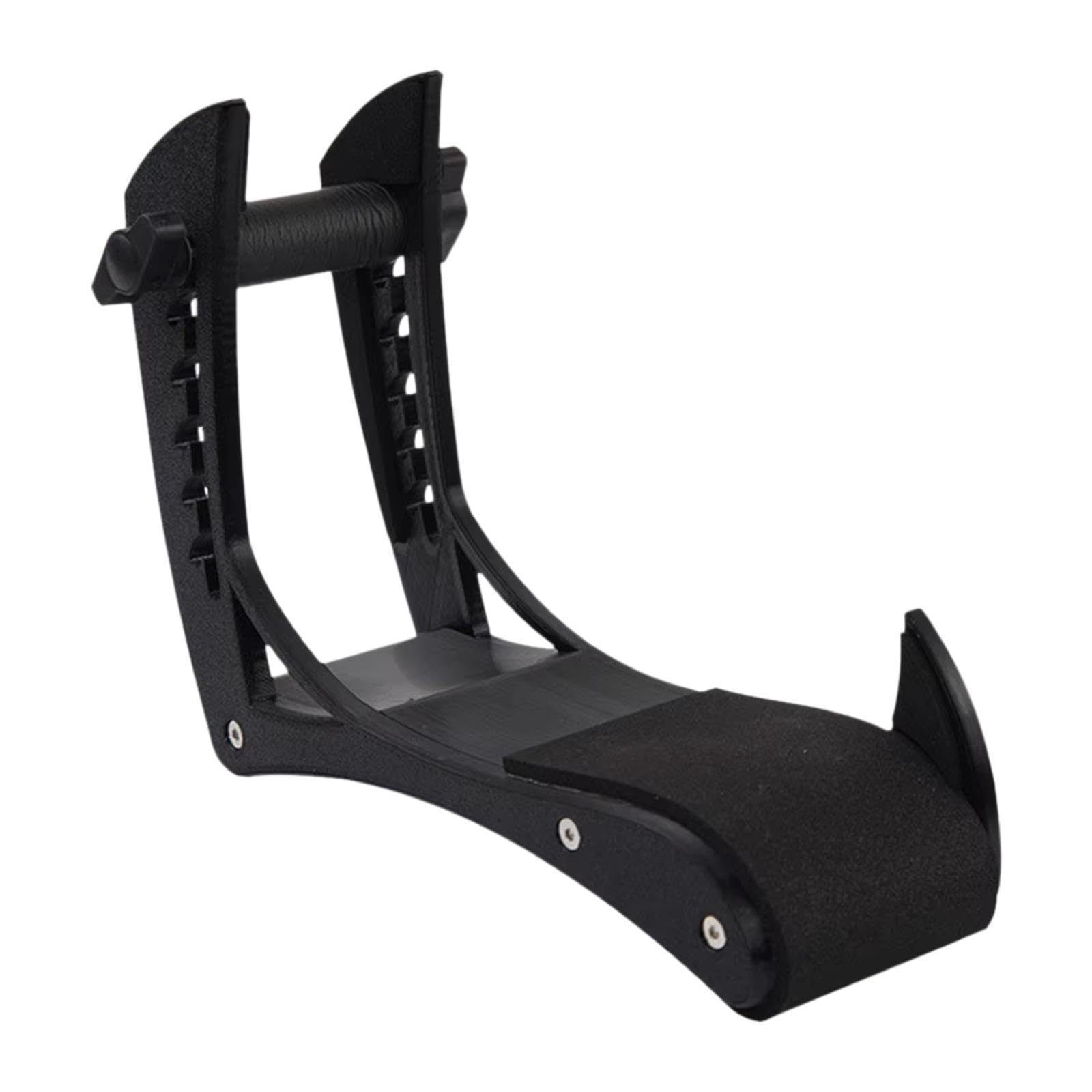 MagiDeal Guitarra Eléctrica Soporte de Pierna Ajustable Ergonómico Negro Plástico Plástico 14.5 x 6.1 x 13.2 cm Modern