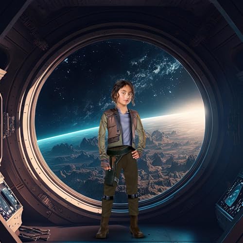 Disfraz Infantil Jyn Erso Rogue One Star Wars Deluxe miniatura 5
