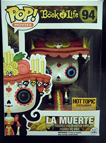 Funko Pop! Book Of Life #94 La Muerte (Hot Topic Exclusive Glow In The Dark)