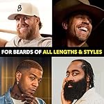 The Beard Club Thickening Leave-In Beard Conditioner for Men – Sandalwood & Ginger Cream – Hydrating Moisturizer, Softener & Lotion – Nourishes, Strengthens & Provides Itch Relief – 4oz - Image 4