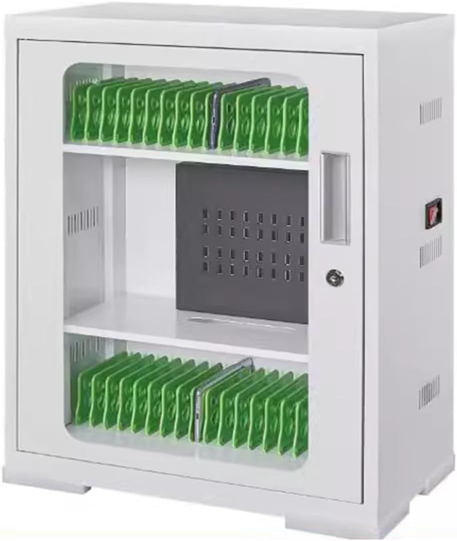Tablet Pc Charging Cabinet, Smartphone Usb Interface, Charging Cabinet, Examination Room and Classroom Centralized Management Storage Box,50-Ports