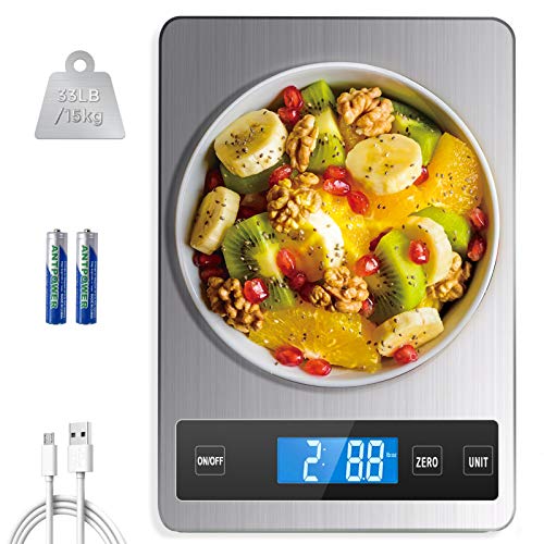 BILANCIA DIGITALE CUCINA PESASACCHI DA 20KG 1GR