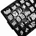 Universal Single Tab Helvetica Typeface Changeable Letters (165 characters per set) Size: 0.75"