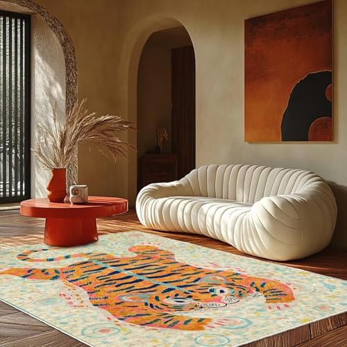 Alfombras Salon Pelo Corto Beige Marca AUWUUA